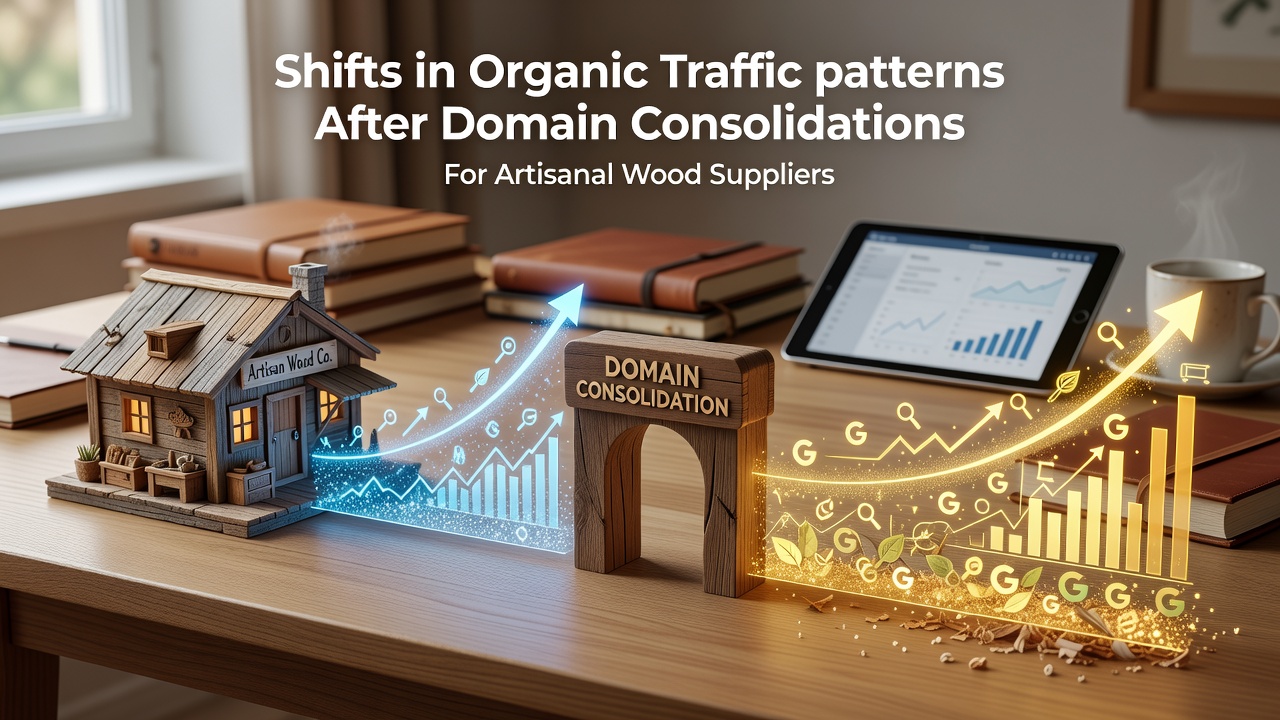 Shifts in Organic Traffic Patterns After Domain Consolidations for Artisanal Wood Suppliers