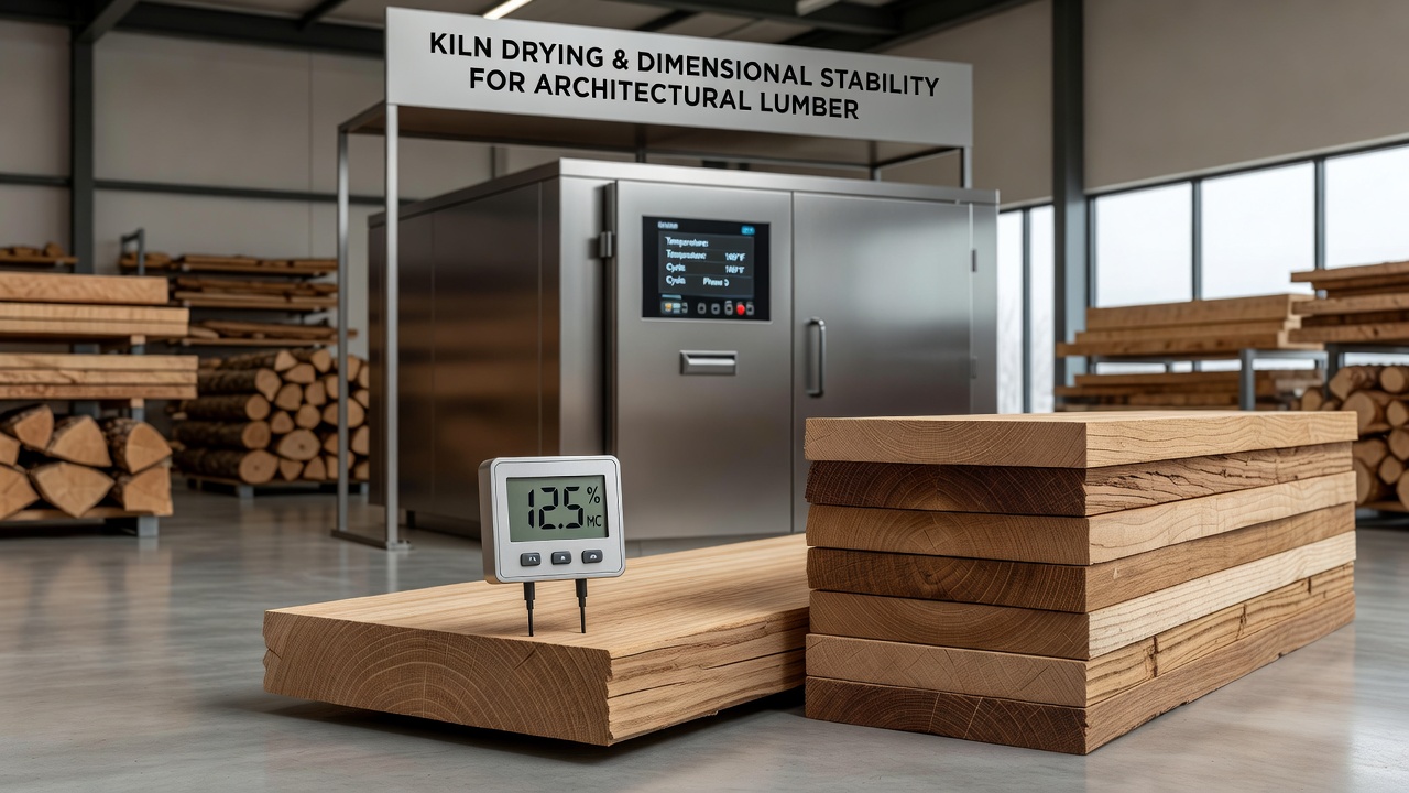The Influence of Kiln Drying Techniques on Dimensional Stability in Specialty Lumber for Architectural Projects
